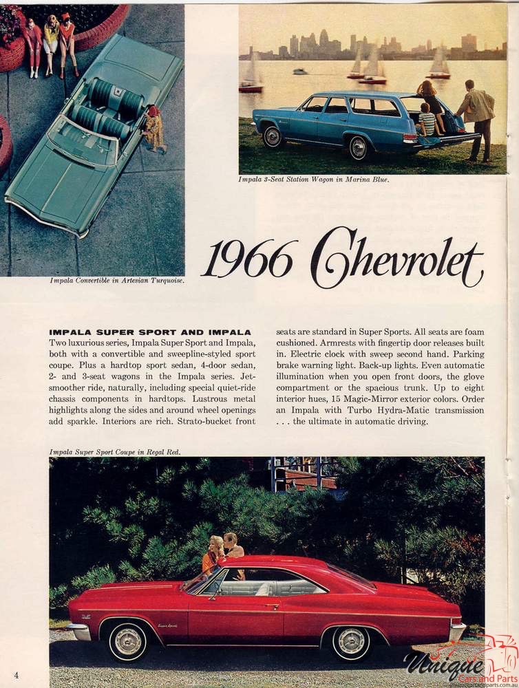 1966 Chevrolet Brochure Page 8
